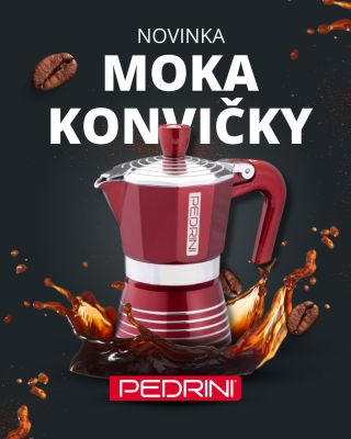 Objevte moka konvičky Pedrini 🫖 Značka s tradicí od roku 1942, která se zrodila v srdci Itálie a od té doby patří mezi...
