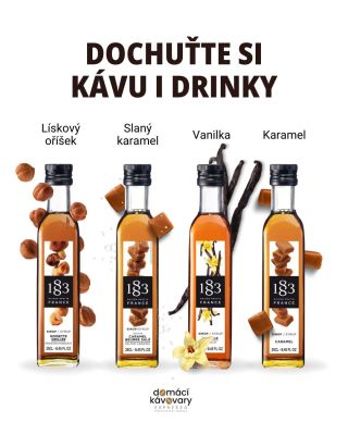 🍯 Na sladko, ale s chutí. Vanilka, karamel, slaný karamel a lískový oříšek – čtyři jistoty, které doma nezklamou. Stačí...