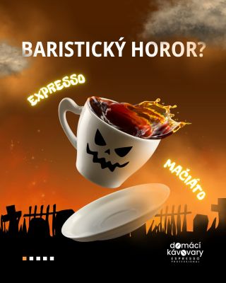 „Jedno expresso a mačáto, prosím.“ Lekli jste se? My taky 👻 Na Halloween si všichni nasazují děsivé masky, ale ty největší...