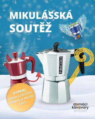 Mikuláš letos přináší dárky, které voní po čerstvě namleté kávě ☕ Chceš jeden z nich získat? Zapoj se do naší soutěže a...