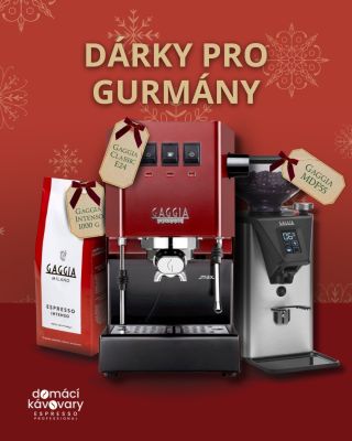 Pro ty, kdo vnímají espresso jako vědu i rituál. Preciznost, chuť, kontrola 🎄 to jsou jejich vánoční ingredience. 🎁 Tipy:...