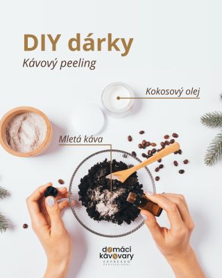 Nejhezčí dárky nevznikají v obchodě, ale doma. Kávový peeling, domácí sirup nebo voňavý balíček s ručně psaným přáním....